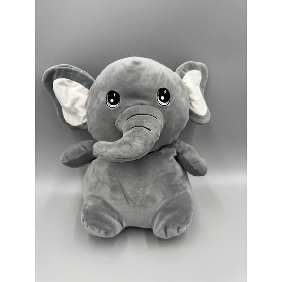 Gray Elephant Plush 14” Stuffed Animal Greenbrier International, Inc. - Picture 1 of 8